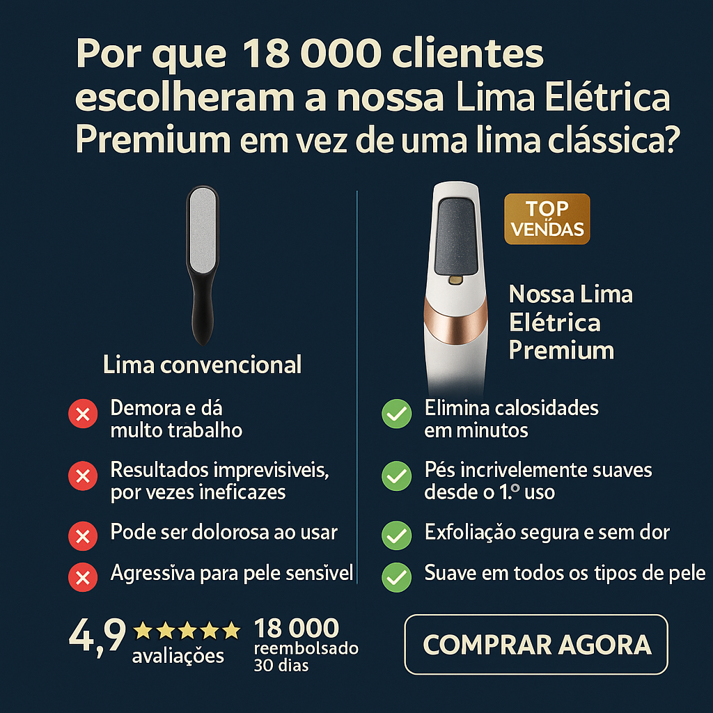 Lima de Pies Eléctrica Profesional