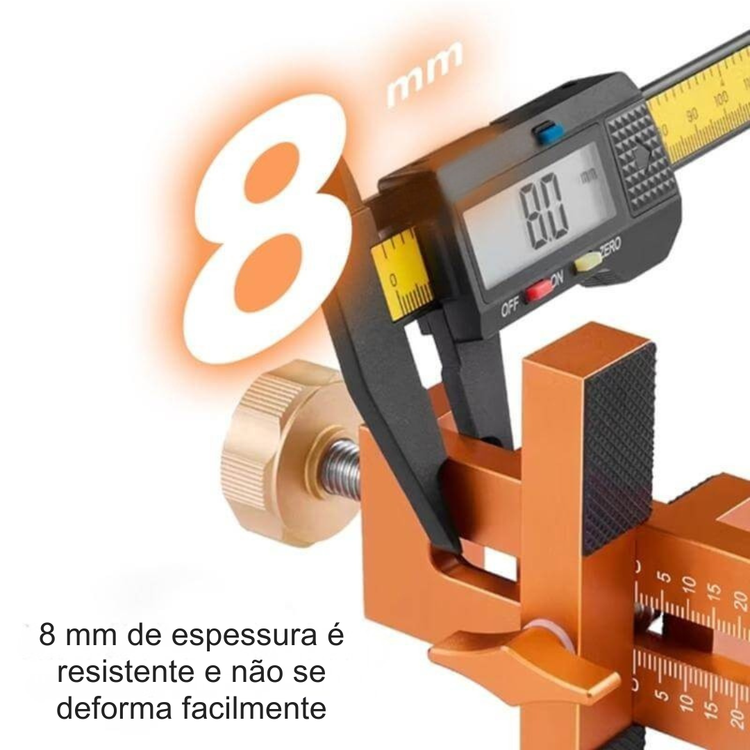 Molde de Montagem para Porta de Armário 2 em 1