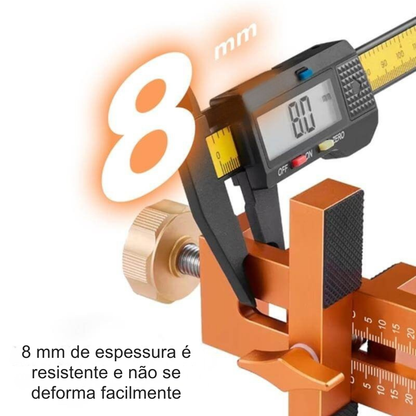 Molde de Montagem para Porta de Armário 2 em 1